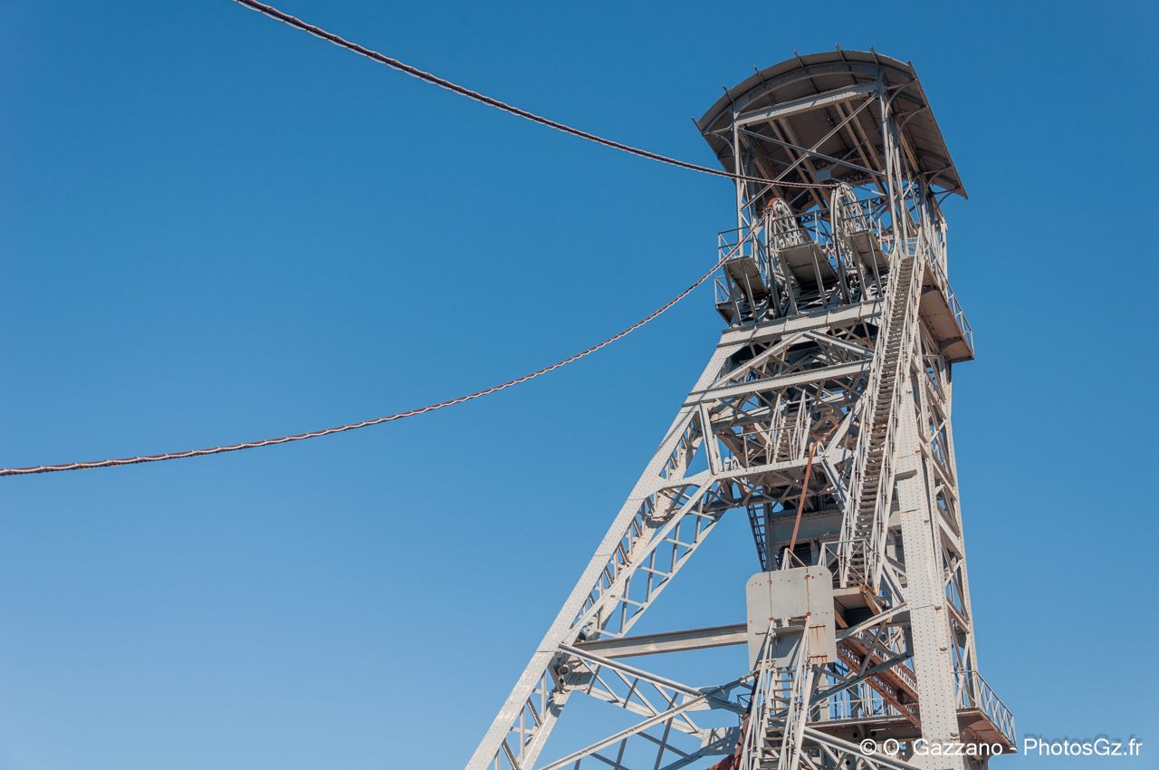 Chevalement, Mine Couriot, Saint-Etienne